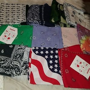 Bandanas (11 of them)
